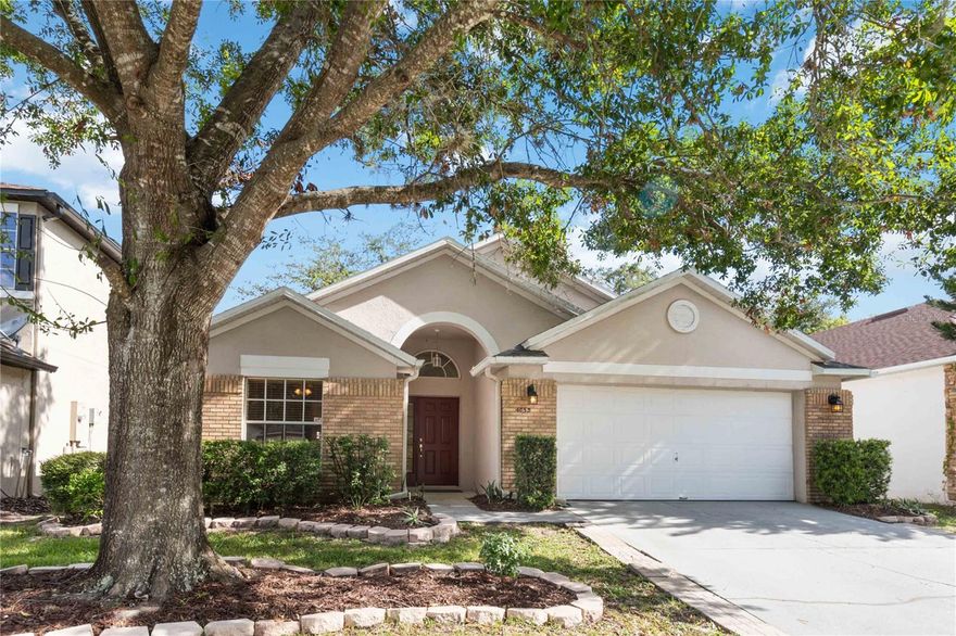 SELLER PAYS $4,000.00 OF BUYER'S CONCESSIONS WITH FULL PRICED OFFER! You know what they say...LOCATION, LOCATION, LOCATION! This your opportunity to own your own home and start making memories right behind UCF in the popular community of Tanner Crossings. The split floor plan offers soaring ceilings, making the home appear larger than it is, and plenty of windows provide natural lighting throughout. Upon entering the home there is a bedroom to the left, that could also be utilized as an office, perfect for remote working from home. A spacious area includes your formal dining and living rooms, with two other bedrooms down the hallway that share a bathroom. Passing the formal areas, you come to the kitchen, and the kitchen nook, which overlook the family room, and an entrance to the master bedroom. The kitchen offers plenty of eating space for family dinners in the nook area or you can grab a quick bite to eat at the snack bar for morning breakfast. The kitchen remodel offers a beautiful modern look with white cabinetry with soft close features, stainless steel hardware, and pretty granite countertops complete with a new sink and faucet. The entire home has large porcelain tile flooring throughout, which makes it great for those with allergies, or easy peasy cleaning with kiddos and pets. This is such a fun floor plan where you can add to the decorator shelves with any decor you like. The master bath offers both a separate shower plus a garden bath tub for those who love to relax after a long day at work. The rear of the home has large sliding doors  leading to an open patio and spacious yard offering a nice spot to have your morning coffee, or enjoy relaxing moments outdoors in the yard.  Seller improvements include: ROOF AND ROOF VENTS 2018, AC REPLACED 7/25/2023, , BATHROOM AND KITCHEN SINKS AND FAUCETS 2023, FAUX WOOD BLINDS THROUGHOUT 2009, KITCHEN REMODEL INCLUDED NEW WHITE CABINETS, HARDWARE, GRANITE COUNTERTOPS, STAINLESS STEEL MICROWAVE AND RANGE 2023, there is NEW INTERIOR PAINT IN THE ENTIRE HOME AND IN GARAGE, PLUS GARAGE FLOOR 2023, PORCELAIN TILES THROUGHOUT ENTIRE HOME 2016, WATER HEATER 2020, BATHROOMS NEW GRANITE COUNTERTOPS AND RESURFACING OF TUBS plus new landscaping mulch. Tanner Crossings has a wonderful community pool and playground for you to enjoy all year round. The pool is conveniently located right across from the home and the community is currently installing a new pergola for you to enjoy! This fabulous location is close to major highways, retail shopping, restaurants, schools, UCF, Seminole State College, elementary, middle and high schools and so much more! The Econ River Wilderness Area is minutes away for the nature enthusiasts who enjoy walking trails or taking furry friends for a walk. Popular Florida beaches are just 45 minutes to an hour away. Downtown Orlando, and popular theme parks are a short drive away too.  The housing inventory is still super low, don't wait or it may be too late with over 1,000 people moving here a day! I'm just a phone call away to schedule your own private viewing.