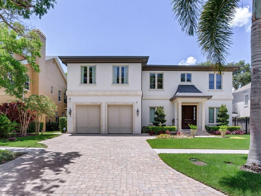 Relax the moment you walk into this light-filled, high-quality 2014 custom home in the heart of Beach Park. The sophisticated transitional-style home has everything the discerning homeowner could ask for: from high-end finishes throughout, to a well thought-out, open floor plan with both individual spots to retreat, and large entertainment spaces that can easily accommodate a large crowd. The incredible chef's kitchen shows like a piece of art, featuring a breathtaking 11X7-foot Statuary marble center island and Alli Kriste` wood cabinets, top-of-the line appliances, sparkling lighting, a butler's pantry complete with sink, wine refrigerator and ice maker. The kitchen and eat-in nook open to a large family room with fireplace, and out to a dream backyard complete with saline pool, large covered patio and full outdoor kitchen. The massive owner's retreat has its own gas fireplace, 5 large windows with floor-to-ceiling silk curtains, a glamorous marble bathroom with steam shower, jetted tub, herringbone inlaid floors, and two enormous custom walk-in closets. Other features that set this house apart are: a private downstairs bedroom and full bath, separate downstairs office, separate upstairs office/playroom/gym, large mudroom with cubbies and closets, hand-scraped hardwood floors, custom window coverings, box beam ceilings in family room and dining room, surround sound, 2 tank-less water heaters, in-wall pest system and mosquito mister.