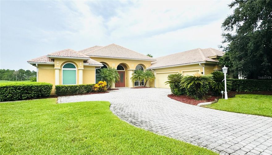 Live where luxury meets lifestyle in this stunning executive pool home in LPGA International—Daytona Beach’s premier golf community just minutes from the beach! From the moment you pull into the oversized paver driveway, you're welcomed by impeccable curb appeal: tile roof, custom landscaping, and elegant double glass entry doors set the tone for what’s inside.

Step into a beautifully designed interior featuring level-five tile floors, designer lighting, and upgraded ceiling fans throughout. The open-concept chef’s kitchen is a showstopper—complete with rich custom cabinetry, granite countertops, double ovens, a high-end cooktop, center island, KitchenAid appliances, and even a wine cooler. Perfect for entertaining, the kitchen flows into a spacious family room with a cozy gas fireplace and panoramic views of the pool and golf course.

The backyard is your oasis. A sparkling pool with a submerged cocktail table and swim-up seating takes full advantage of the golf course views—ideal for relaxing or hosting unforgettable gatherings.

Retreat to the expansive primary suite with wood plank tile floors and a spa-like bathroom boasting marble finishes, a stone-floor master shower, six-foot jetted tub, and dual vanities.

Located in the heart of Daytona Beach, LPGA International offers two world-class golf courses, clubhouse with dining, fitness, walking trails, and a true sense of community—just 15 minutes to the Atlantic Ocean, Tanger Outlets, Daytona International Speedway, and I-95/I-4 access.

This is more than a home—it’s a lifestyle. Schedule your private tour today.