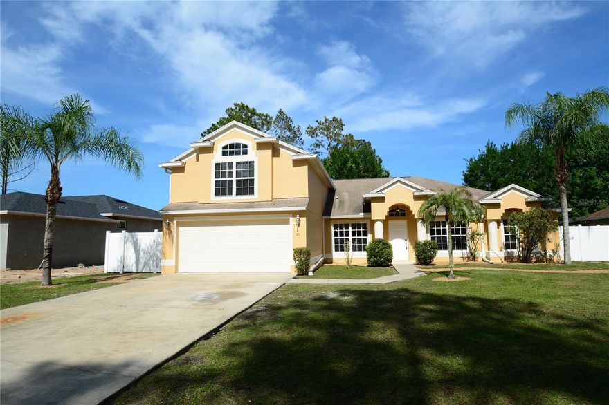 Dive into a luxurious lifestyle at 60 Universal Trl, Palm Coast, FL 32164! This stunning POOL home has 4-bedroom, 3-bathroom home sprawls across 2,732 sq ft of exquisite living space, offering ample room for relaxation and entertainment. Imagine waking up each day in a residence where every detail has been crafted for your comfort and convenience. Fenced backyard. The expansive layout ensures that each member of the household can find their own sanctuary while still enjoying the communal areas. With three full bathrooms, morning routines are a breeze, and there's never a wait for a refreshing shower or a relaxing bath. The home's design seamlessly blends functionality with elegance, making it perfect for hosting gatherings or simply enjoying quiet evenings. Located in the serene and picturesque Palm Coast, you'll be close to all the amenities while still feeling worlds away from the hustle and bustle. Spacious rooms filled with natural light create a warm and inviting atmosphere that you'll love coming home to. Don't miss the opportunity to make this exceptional property your new home. Welcome to 60 Universal Trl, where luxury and comfort await you! Learn more about the benefits of deposit-free living here. Contact us for more information.