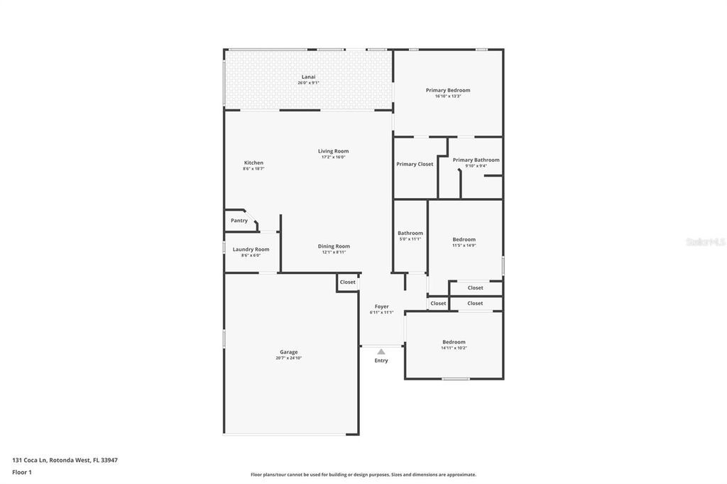 Photo of 131 Coca Lane, Rotonda West, FL 33947 (MLS # D6144963)