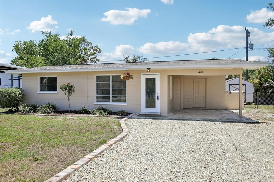 Charming and versatile 2-bedroom, 1-bath home located on a quiet street in desirable South Venice! This well-maintained property features an enclosed bonus room perfect for a playroom, home office, den, hobby room, or additional flex space to fit your needs.
Inside, you’ll find a bright and functional layout with neutral finishes and a brand-new roof (2026). The fully fenced backyard offers plenty of space for pets, entertaining, or simply enjoying the Florida lifestyle, while the large storage shed provides ample room for tools, outdoor equipment, and extra storage.
Conveniently located near Gulf beaches, parks, shopping, dining, medical facilities, and everyday conveniences, this property is ideal as a primary residence, seasonal getaway, or investment opportunity. No HOA fees or restrictions.
This South Venice gem offers comfort, flexibility, and an excellent location at an affordable price point.