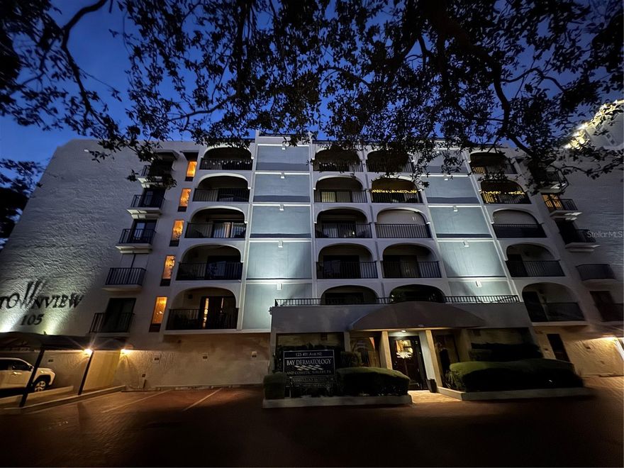 Location, location, location! This stylish 2-bedroom, 1.5-bath condo is perfectly situated in the heart of downtown St. Petersburg, just blocks from Beach Drive and all the dining, shopping, waterfront parks, and cultural attractions it has to offer.

Located in an elevator building, this unique residence lives like a townhouse, with a private entry and both bedrooms on the second level, and the main living space one floor above. Enjoy two private balconies—one overlooking the pool and the other offering city views.

The open kitchen features stainless steel appliances and flows seamlessly into the living area, perfect for entertaining. A convenient half bath and in-unit washer and dryer are also located on the living level.

The condo includes a dedicated parking space directly in front of the building. Rent includes water, sewer, trash, and newly installed high-speed internet. The building has recently undergone over $1 million in improvements.