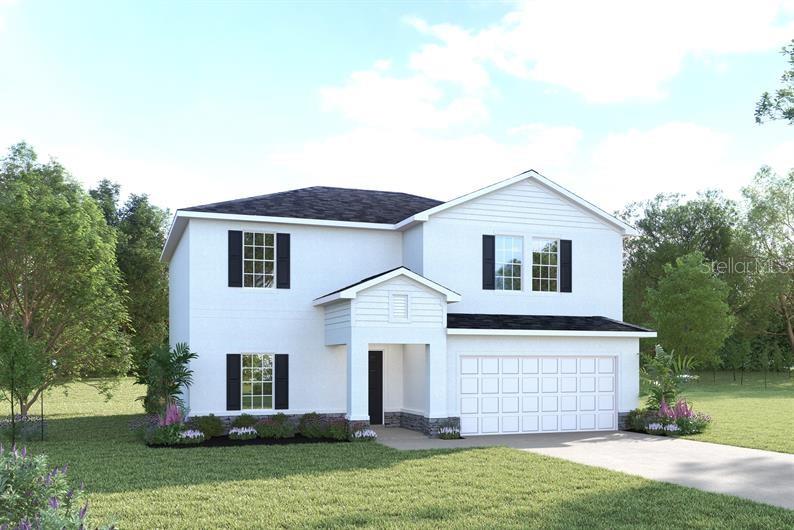 Pre-Construction. To be built. No CDD and low HOA community. Welcome to Sumter Villas! Discover what small-town living is all about while being only 10 minutes from everyday conveniences. One and two-story homes, ranging from 1,302 – 2,240 square feet. Personalized design options with our coordinated designer finishes. Community pool & cabana. Over three acres of green space, including a dog park. Fishing, boating, and kayaking at Lake Griffin State Park. Embrace the area’s charming lifestyle at places like The Grove Roadside Deli and Blackjack Sporting Clays – both less than 5 minutes away. All appliances included. The Willow single-family home has what you want. From the foyer or 2-car garage, enter to a wide-open floor plan. Versatile flex space in the front is perfect for a home office or homework station. It flows seamlessly into the great room where you can relax with loved ones before gathering round the large island, dining table or on the lanai for homemade meals fresh from the gourmet kitchen. Upstairs, watch a movie in the loft. Family and friends have their pick of 3 spacious bedrooms. In your luxury owner’s suite, you’ll love the double vanity bath and walk-in closet. The Willow will wow you. All Ryan Homes now include WIFI-enabled garage opener and Ecobee thermostat. **Closing cost assistance is available with use of Builder’s affiliated lender**. DISCLAIMER: Prices, financing, promotion, and offers subject to change without notice. Offer valid on new sales only. See Community Sales and Marketing Representative for details. Promotions cannot be combined with any other offer. All uploaded photos are stock photos of this floor plan. Actual home may differ from photos.