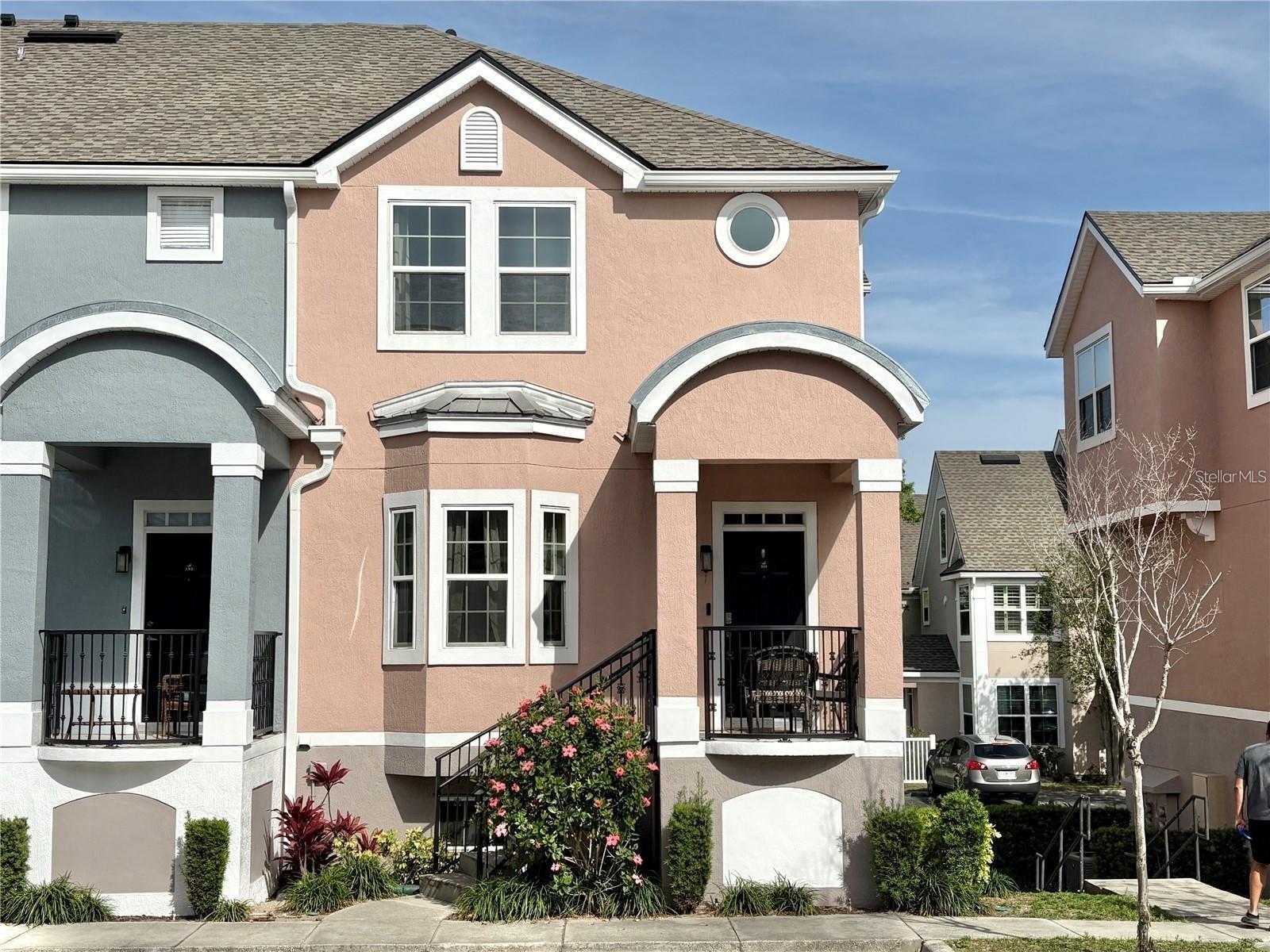 Beautiful 3-bedroom, 2.5-bath end-unit townhome in a 24/7 guard-gated community. Enjoy an open floor plan with updated kitchen and stainless appliances, plus a washer and dryer included. No carpet—easy-care flooring throughout and stylish wood stairs. Upstairs offers three bedrooms and two full baths. Community amenities include two pools, a clubhouse, fitness center, walking trails, and lakeside docks. Convenient location close to shopping, dining, and all Orlando attractions. Each applicant is evaluated on a case-by-case basis based on credit, rental history, references, employment, and income (must be verifiable and generally at least 3x rent). Background is also reviewed on a case-by-case basis. $75 non-refundable application fee per adult (all 18+ years must apply). Some HOA’s have additional fees and application requirements. ***Information is reliable but not guaranteed. All dates are subject to change.**