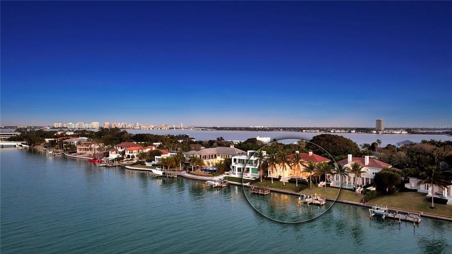 Designer waterfront estate in Lido Shores! This custom-designed marvel was the vision of famed fashion/home designer Adrienne Vittadini, architect Cliff Scholz, and luxury home builder Perrone Construction. Room Feature: Linen Closet In Bath (Bedroom 1). Room Feature: Linen Closet In Bath (Primary Bedroom).