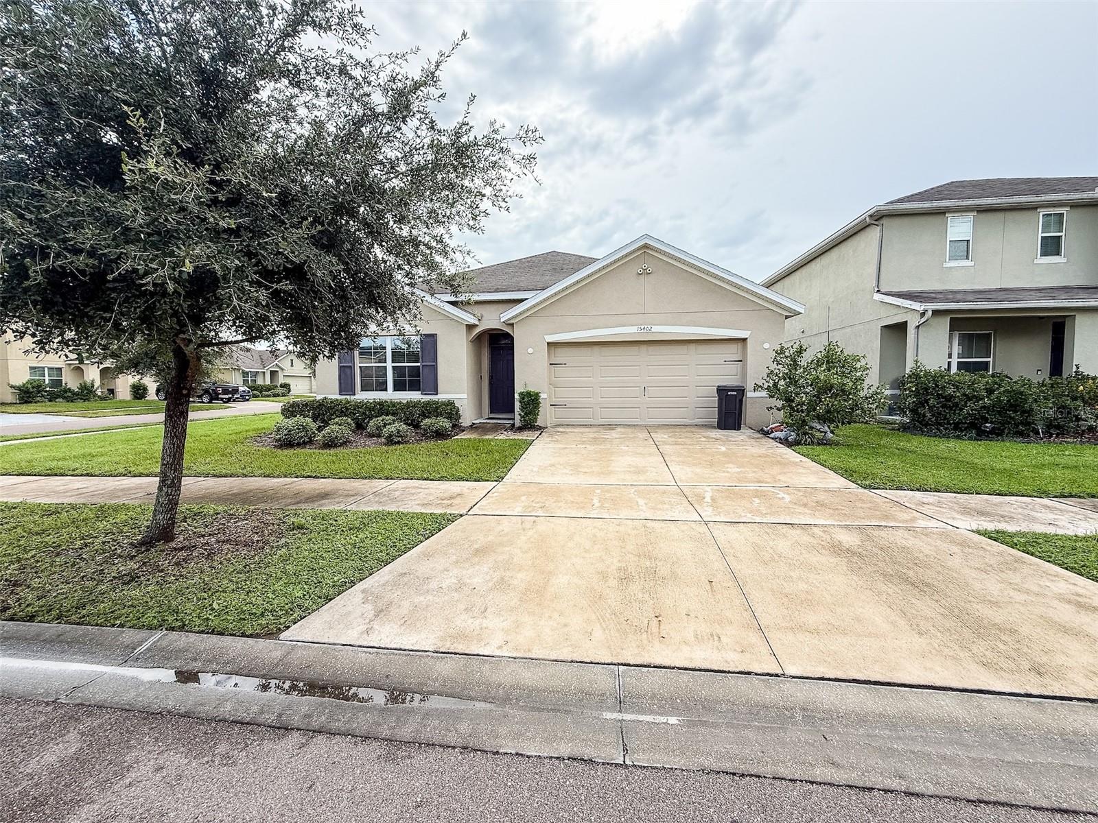 Discover the perfect blend of comfort and style in this 4-bedroom, 2-bath, 1,830 sq/ft home on a desirable corner lot in Cypress Creek. From the moment you arrive, you'll notice the added privacy and curb appeal, enhanced by a fully fenced backyard designed for both relaxation and play. Step out onto the covered lanai, an inviting retreat for morning coffee, while watching the sunrise, or weekend gatherings. Inside, the open-concept floor plan flows effortlessly, with bright living spaces and a kitchen built for connection. The spacious primary suite offers a peaceful escape with a walk-in closet and private bath, while three additional bedrooms provide flexibility for family, guests, or a home office. Living in Cypress Creek means enjoying resort-style amenities including a pool and dog park just minutes from I-75, shopping, dining, and the Gulf Coast.