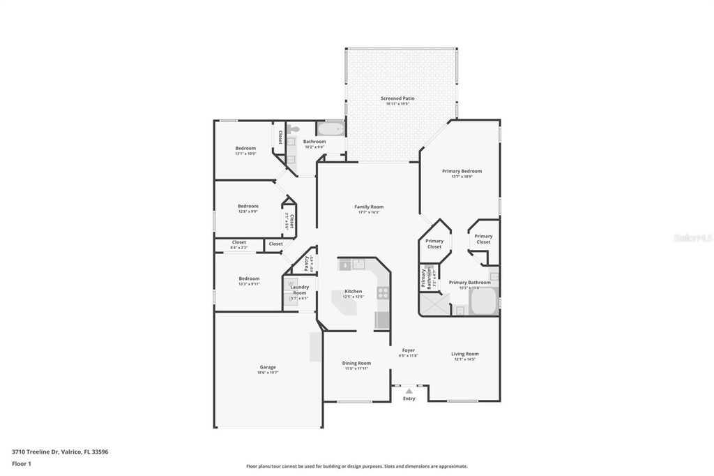 Photo of 3710 Treeline Drive, Valrico, FL 33596 (MLS # TB8416337)