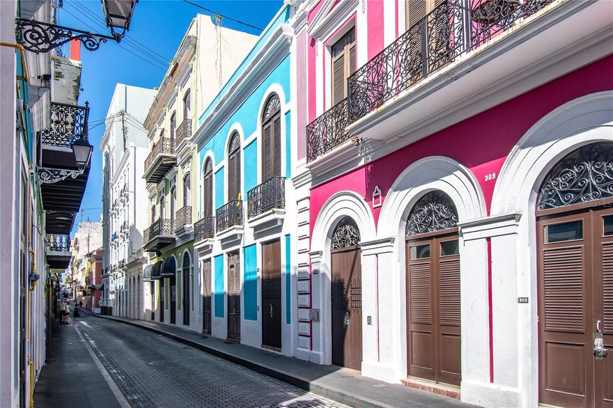 Experience the allure of Old San Juan with this exquisite 1-bedroom, 1-bath sanctuary nestled on Tetuán Street. Step into history as you immerse yourself in 993 sq ft of timeless charm, where every corner whispers tales of the city’s rich heritage. From the moment you enter, a sense of tranquility envelops you, offering a respite from the bustling streets. The cozy layout invites you to create your own haven, with all necessary amenities integrated into the space. Whip up culinary delights in the picturesque kitchen overlooking your own private terrace. As the day unfolds, retreat to your private terrace, a serene oasis perfect for savoring morning coffee. Whether you’re strolling through cobblestone streets lined with vibrant cafes and boutiques or immersing yourself in cultural gems, every moment is an invitation to embrace the essence of Old San Juan. Live like a local, where history meets modern, and every day is a celebration of timeless beauty. Don’t miss your chance to make this coveted retreat your own—contact us today for a private viewing and step into a world of unparalleled charm and beauty.