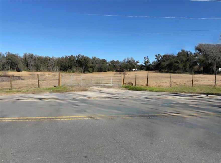 M-2 Industrial Zoning Marion County. 350' of frontage on NW Gainesville Rd. just South of SR 326. Cleared with concrete driveway. 6 acres total (4.59 acres outside of flood zone; 1.41 acres within flood zone). Marion County Speedway is adjacent to the property.