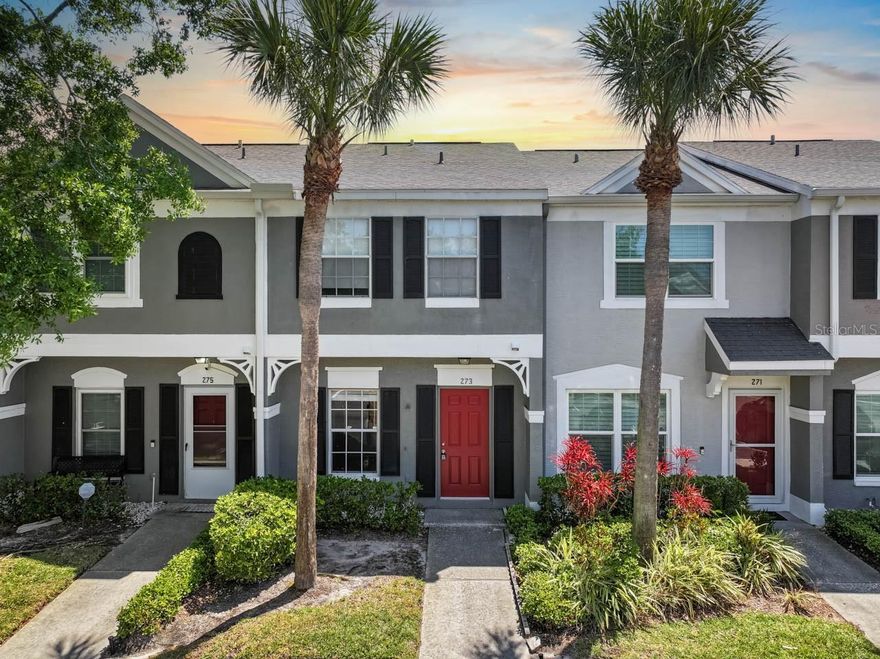 MOTIVATED SELLER – offering $5,000 toward your choice of ONE YEAR of HOA fees, closing costs, or a loan rate buydown!

Welcome home to this beautifully maintained MOVE-IN READY 2-bedroom, 2.5-bath townhome in the desirable gated community of Countryside Key! With 1,110 sq. ft. of comfortable living space plus an enclosed 75 sq. ft. patio, this home offers both style and practicality—perfect for today’s busy lifestyle.

Step inside to find tile flooring throughout the main level and luxury vinyl plank upstairs—no carpet anywhere! The bright kitchen features updated stainless steel appliances, including a NEW dishwasher and microwave, a modern backsplash, and plenty of cabinetry. The open-concept living and dining area flows seamlessly to the enclosed patio—ideal for an office, workout space, or peaceful retreat.

Upstairs, each bedroom has its own private en-suite bathroom, providing the perfect setup for guests or roommates. The primary suite showcases a fully updated walk-in shower and spacious closet. Additional updates include fresh interior paint, 5” baseboards, ceiling fans, and a newer A/C unit (2021)—everything’s ready for you to move right in!

Located in a secure, gated community, Countryside Key offers boat, trailer, camper, and commercial vehicle parking—a rare find! HOA fees cover landscaping, irrigation, pest control, exterior maintenance, structural insurance, and Spectrum internet and cable for low-stress living.

Enjoy an unbeatable location close to shopping, dining, top-rated schools, and commuter routes, all while living in a well-maintained and welcoming community.

With a motivated seller and $5,000 in buyer credits on the table, this is an incredible opportunity to save money and start living the Florida lifestyle you’ve been dreaming of!