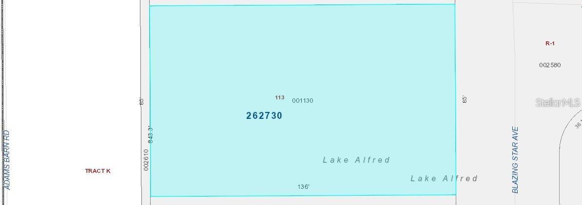 WATER RIDGE SUB - Land