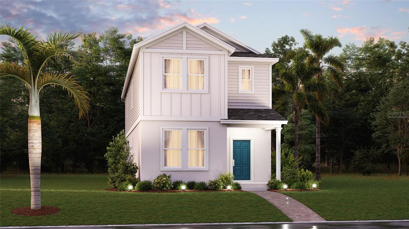 Under Construction. Looking for light and bright? Style is delivered with the luxurious Sierra floor plan. This lovely home includes four bedrooms, three and a half bathrooms, with a two-car detached rear load garage. This is a gorgeous two-story home with a detached rear load garage. There is an elegant dining room. The kitchen has a large island, fabulous pantry, and opens to a spacious family room; perfect for hosting fun game night gatherings. Your owner bedroom comes with a expansive walk in closet, spa like owner bath with walk in shower, plus his and her sinks. Every home comes with Lennar’s Everything’s Included® promise, which includes all appliances as well as quartz countertops, blinds, and more in the price of your home. There are also home automation features such as keyless door locks and video doorbells in the Connected Home by Lennar®. Tohoqua is one of the most anticipated new communities. At Tohoqua, families can take advantage of the glorious resort-style swimming pool, extravagant clubhouse with a state of the art fitness center, tennis and pickle ball courts along with beautiful walking trails throughout the community. With almost a dozen floorplan options to choose from, Lennar at Tohoqua, has a home to meet the needs of your family. What are you waiting for? Call and make an appt today.