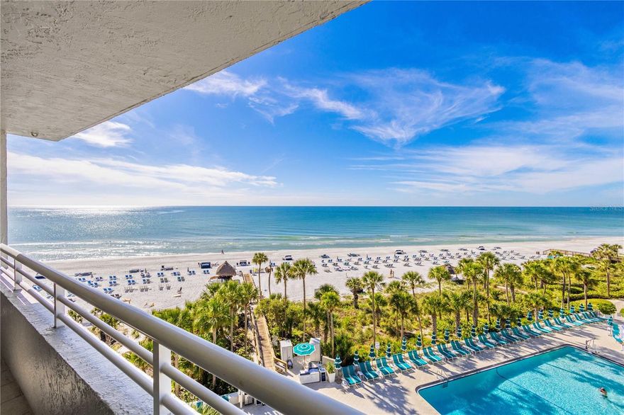 Entirely renovated 2 bedroom suite now availalbe with soaring views of the Gulf from every room. This 2 bedroom lock-out is historically the highest income producing floor plan and not often available. The 2023 gross income for 10 months is $314K+ with 1 month left to report. The other benefit of owning a lock-out floor plan is that each side can be rented separately or together. This translates to double the amount of time an owner gets to use the unit. Owners get 14 days in season (December 15 - April 30) and 14 days off season to use, but owners of this floor plan get that same usage PER SIDE. As an owner, you are able to take advantage of the amenities offered by the 410 acre member-only Longboat Key Club while using your owner time. These include fine dining in 5 exclusive restaurants, 45 holes of Championship golf, the award-winning Tennis Gardens, spa/wellness center, white sand beach with umbrellas and waitstaff and a full-service marina. The renovated rooms, main dining area, pool and guest services provide an enhanced product and elevated experience to a property that already accumulates a multitude of awards including the AAA Four-Diamond Award and Condé Nast Travelers Top Florida Resorts. Start enjoying the Longboat Life today!