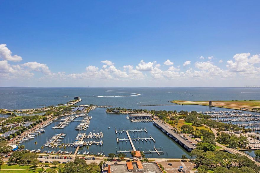 Beautiful UNOBSTRUCTED views of Downtown St Petersburg, Tampa Bay and tropical Field. Located on the most desirable north side of The  ONE. This 29th floor 3 bedroom, 3.5 bath corner residences is truly special offering the best of both worlds. walkability and views! Featuring custom contemporary European finishes and upgraded white oak floors throughout. 10 ft ceilings with full size sliding doors with individual automated Lutron blinds. Leading to large balconies through perfect for relaxing or entertaining guests. The One is secured twenty-four hours a day with keyed access to all entrances. On site management, security and concierge. With a state of the art gym, fitness rooms, social rooms , offices, reading library and a 70ft lap pool with cabanas and grills. The unit has also 2 side by side parking spaces and an additional storage unit.  The One is located in the heart of downtown St Petersburg walking distance to museums, professional sport venues, diverse dining options and nightlife. Don't miss this opportunity to make this residence your home!