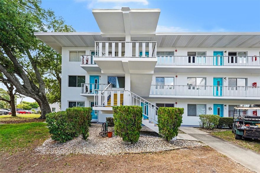 Discover this well-maintained first-floor 2BR/1BA condo in the vibrant 55+ Seminole Garden community. This unit boasts brand-new hurricane impact windows for peace of mind and energy efficiency, plus a 2025 building roof. Enjoy a no-flood zone location just minutes from the sands of Madeira Beach, top-tier restaurants, and shopping. The community offers resort living with a heated pool, clubhouse, and fitness center. Perfect as a primary residence or a coastal seasonal escape. Book your showing now!