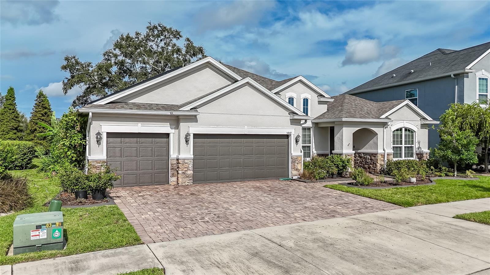4 bedroom/3 bathroom/2 car garage with den. Home offers open living areas and private nooks. The master suite sits on the corner of the home providing extra privacy and is complete with dual vanities and a spacious walk-in closet. This exclusive community offers a gated entry, community pool, and clubhouse. Known for their energy-efficient features, our homes help you live a healthier and quieter lifestyle while saving you thousands on your utility bills. This is a must see! Call for appointment.