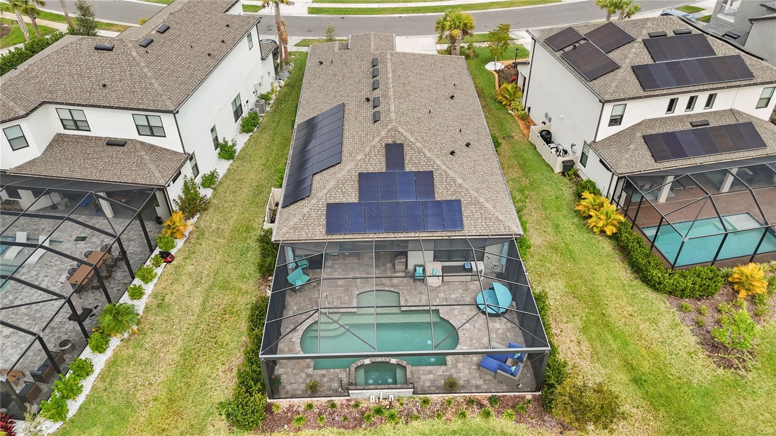 20 min. to #1 US beach, Siesta Beach. 5 minutes to Publix. 10 minutes to all shopping!
Sellers are ready to sell OR rent (contact me for terms)! 2022 built with $200k in upgrades! 3 Bedrooms PLUS den AND a separate office and 3 full bathrooms (see attached flyer). Gorgeous, long entry that immediately gives you the view you've been looking for. Look straight out to the expansive lanai with- outdoor kitchen, wine refrigerator and pizza oven; winding, heated salt water, pebble tech pool w/tanning ledge, spa, and waterfall plus plenty of lounging and eating areas. It's SO difficult to find a pool that has all of these features! The view is maximized by the Clear View Panel Cage overlooking the panoramic conservation area. Take advantage of the Whole House (Owned) Solar System that has easily met the energy needs of the current owners. Water Filtration System, HVAC w/mold scrubber (ideal for allergies & asthma). High ceilings with crown molding and lots of natural light. Upgraded light fixtures throughout. Living Room is open to the Gourmet Chef's Kitchen- Huge Quartz island w/built in sink and breakfast bar. Gas cooktop and built in oven/microwave. Butler's pantry plus walk in Pantry. The Primary Bedroom overlooks the lanai, pool and conservation area. Ensuite bathroom includes soaking tub and tile shower w/built in seating. The Closet is to die for and connects directly to the laundry room! Skye Ranch offers amenities second to none. Not only will you have miles of nature trails, dog park, playgrounds, baseball and soccer fields, sand volleyball, tennis/pickleball and a firepit area inside this gated community but The HUB is the newly built recreation center that offers-
Resort-style pool and spa, Junior Olympic pool, Splash pad, Event lawn, State-of-the-art fitness center, Full locker rooms, Movement studio, Basketball court, Rock climbing, Demonstration kitchen, and a Café. There is a full time lifestyle manager keeping you connected to events and outings all year long.
Brand new K-8 Skye Ranch School currently being built in the neighborhood! The school will serve grades K-6 in 2025, K-7 in 2026 and K-8 in 2027.