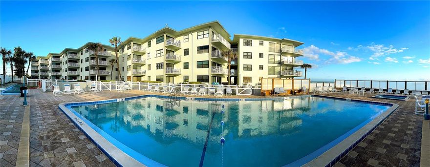 Direct Ocean Front / Ground Floor Unit / Xtra Large Patio / Great Rental History