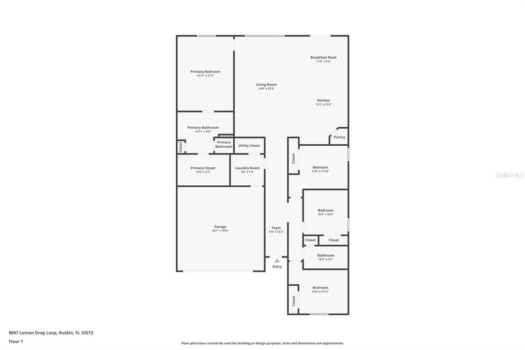 Photo of 9607 Lemon Drop Loop, Ruskin, FL 33573 (MLS # TB8405030)