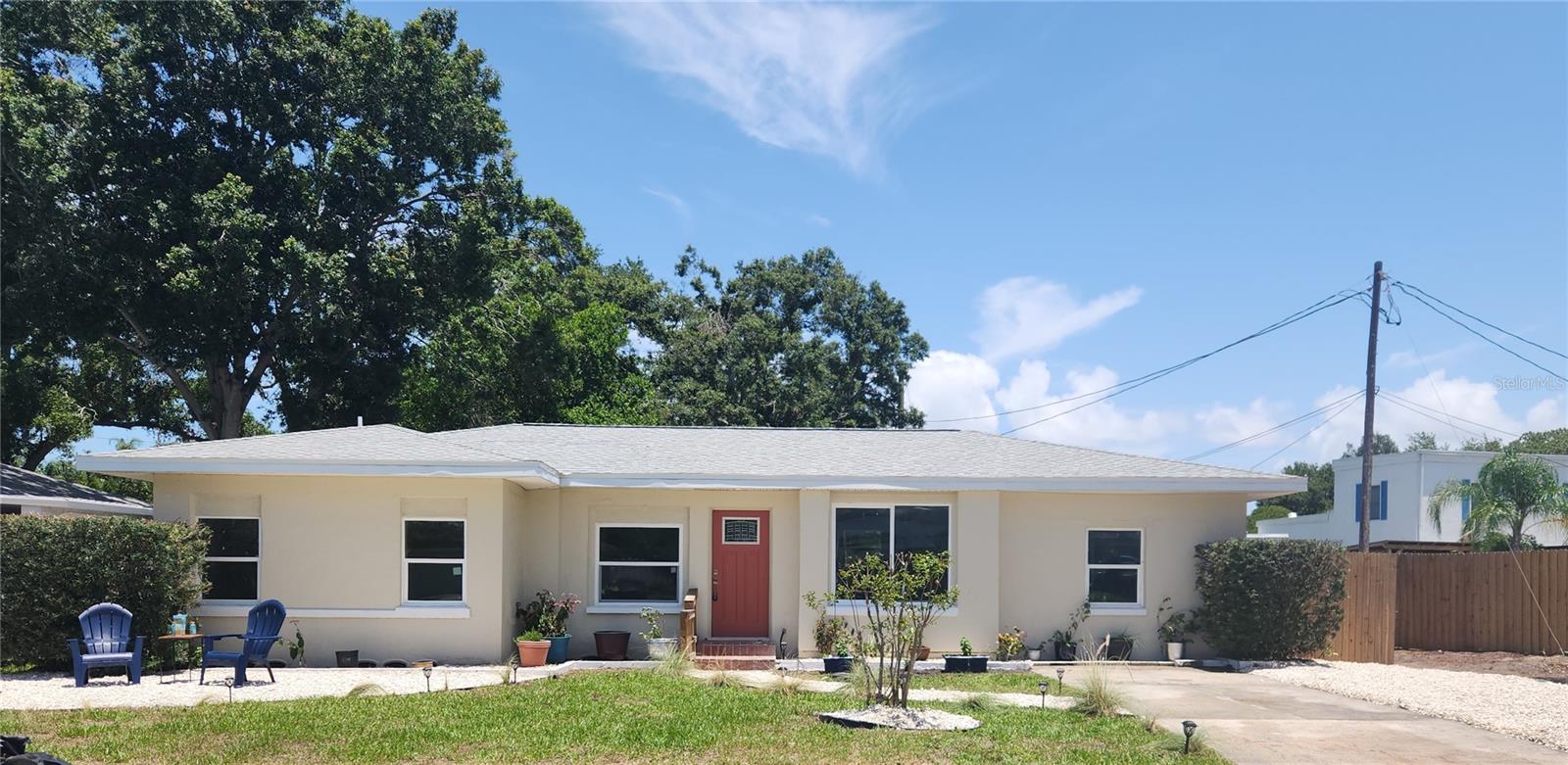 GREAT LOCATION! Quiet dead-end street in quaint friendly neighborhood. Beautifully renovated 3 bedroom 2-bathroom home. Completely upgraded for your peace of mind with all new electric, all new plumbing, all new impact resistant windows, all new A/C with new ducts, new water heater, all new kitchen and appliances, all new bathrooms. Practically a new home! Enjoy the large backyard with your fur babies and plenty of room for your creativity. Not in Flood Zone. NO damage was suffered during hurricanes. Easy access to everything. Walk to shops, Marymount Park (under renovation). For avid golfers, a short walk to The Landings Golf Course. Call to see it TODAY!