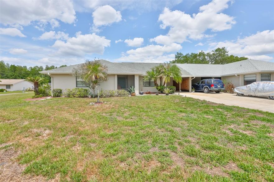 Welcome to 1741 Atrium Dr. in the highly sought-after 55+ community of Sun City Center! This charming home features an updated kitchen, spacious living areas, and a covered carport for added convenience. Enjoy a relaxed, maintenance-friendly lifestyle with access to incredible community amenities including golf courses, swimming pools, fitness centers, pickleball, tennis courts, social clubs, restaurants, and endless activities designed for active adults. Conveniently located near shopping, dining, medical facilities, and major highways for easy access to Tampa, Sarasota, and Florida’s beautiful Gulf Coast beaches. Whether you're looking for a full-time residence, seasonal getaway, or future investment opportunity, this property offers excellent potential. Rental friendly community with a one-year ownership requirement prior to leasing.