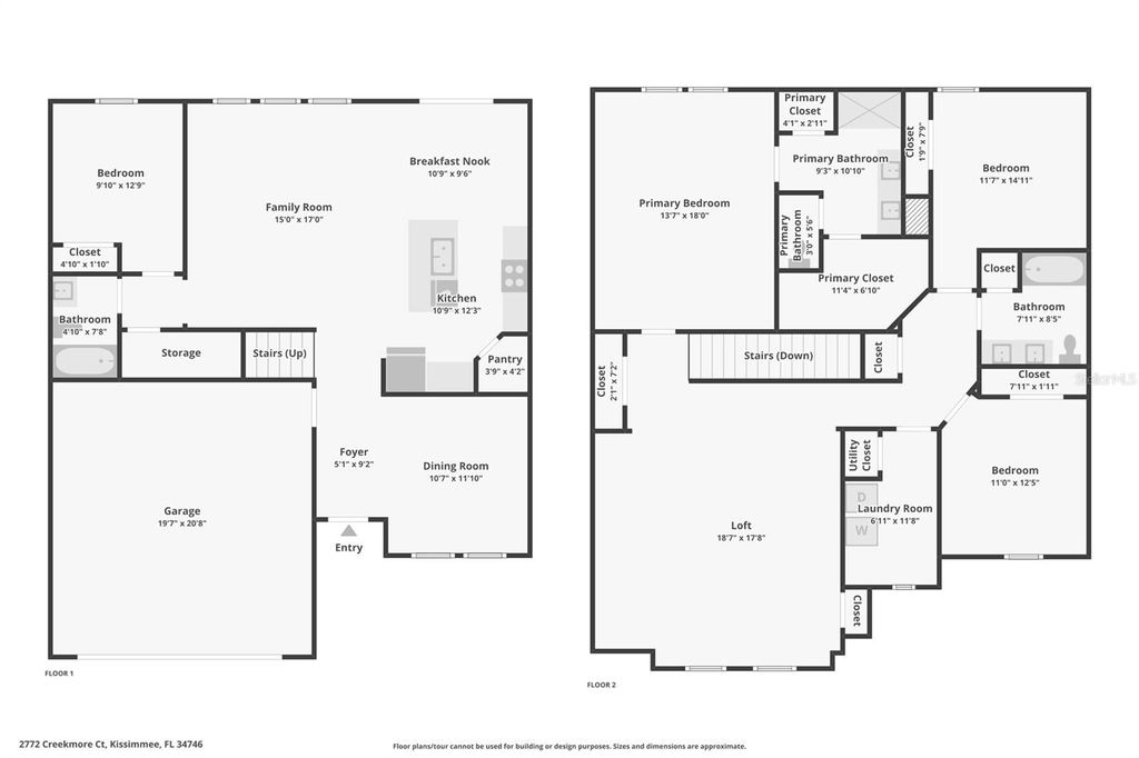 Photo of 2772 Creekmore Court, Kissimmee, FL 34746 (MLS # O6349888)