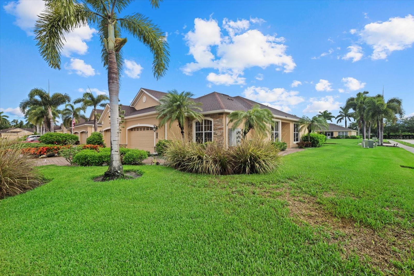 Welcome to this immaculate 3-bedroom, 2-bathroom home located in the sought-after Turnberry Trace community in North Port. Nestled on the serene shores of a picturesque lake, this residence offers the perfect blend of comfort, style, and tranquility. As you step inside, you'll be greeted by a freshly painted interior that radiates warmth and elegance. The spacious living area is perfect for entertaining, with large windows that flood the space with natural light and offer stunning views of the lake. The open-concept design seamlessly connects the living room, dining area, and kitchen, creating a welcoming atmosphere for family gatherings and social events. The well-appointed kitchen features modern appliances, ample counter space, and a convenient breakfast bar. Whether you're a culinary enthusiast or enjoy simple meals, this kitchen will meet all your needs. The master suite is a true retreat, boasting a generous walk-in closet and a luxurious en-suite bathroom with dual sinks, a soaking tub, and a separate shower. The two additional bedrooms are spacious and versatile, perfect for family, guests, or a home office. Step outside to your private oasis, where you can unwind on the covered lanai and take in the breathtaking lake views. The beautifully landscaped yard offers plenty of space for outdoor activities and gardening. Turnberry Trace is a gated community known for its friendly atmosphere, well-maintained amenities, and prime location. Residents enjoy access to a community pool, clubhouse, fitness center, and more. Plus, you'll be just a short drive away from shopping, dining, schools, and the pristine beaches of the Gulf Coast. Don't miss this opportunity to make this stunning lakefront home your own. It's move-in ready and waiting for you to start creating unforgettable memories. Schedule a private showing today and experience the best of North Port living in Turnberry Trace!