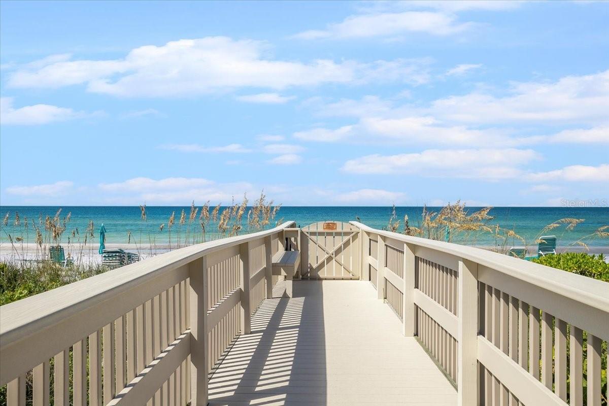 Welcome to the Sanctuary. This beach front community is located inside the private gates of The Longboat Key Club. This 1st floor walk out residence that feels like a beach house will impress you with the space and tasteful decor/furnishings. Spend your time walking the private beach with the turquoise blue waters of the Gulf of Mexico along with a game of tennis, private fitness center, Olympic sized pools/spa or ride bikes to St. Armand's circle for a great lunch or dinner. The kitchen is spacious and upgraded with lovely granite and top of the line appliances if you prefer to stay at home and cook. At the Sanctuary you will be part of 18 incredible beachfront acres. Conveniently located on south Longboat Key close to St. Armand's and downtown Sarasota. Available today Annually or possibly seasonally.