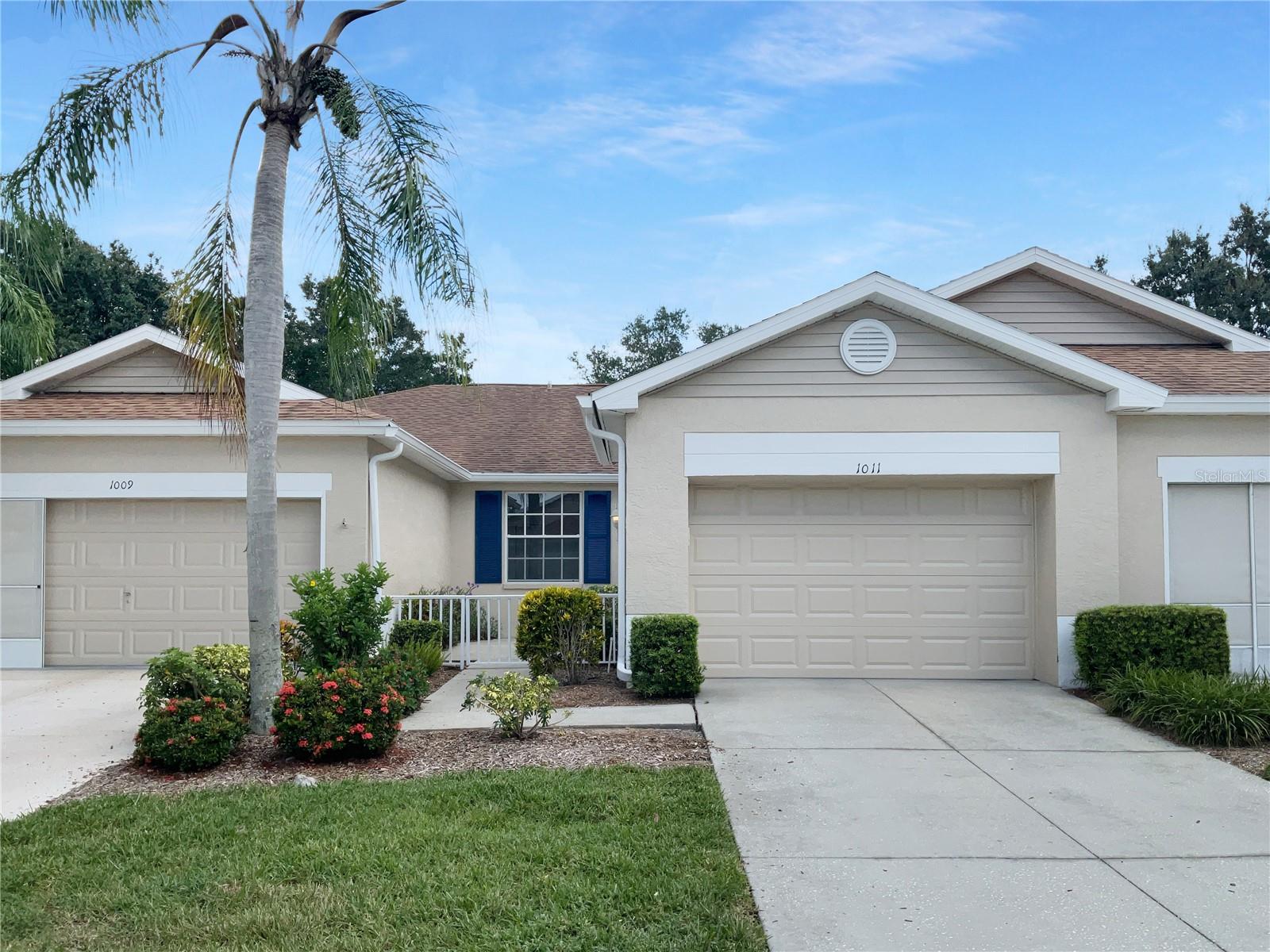 One or more photo(s) has been virtually staged. Welcome Home! Discover this beautifully maintained 2-bedroom, 2-bathroom home with an attached garage, ideally located in the highly sought-after 55+ community of Radison located within King’s Point. Seller is willing to cover up to six (6) months of buyer’s Homeowners Association (HOA) dues with an acceptable offer. This vibrant, golf cart–friendly community offers a true resort-style lifestyle with a wealth of amenities, including a clubhouse, pools, spa, tennis courts, fitness center, and so much more. From the moment you arrive, you’ll be charmed by the spacious front courtyard—perfect for enjoying your morning coffee or unwinding with an evening refreshment. Step inside to find a bright, open kitchen featuring granite countertops, abundant storage, and a convenient breakfast bar. The open-concept living and dining area provides plenty of room for relaxing or entertaining guests. The generously sized primary suite includes a private ensuite bathroom for your comfort and convenience. You’ll also appreciate the home’s close proximity to shopping, dining, entertainment, and medical facilities. Don’t miss this chance to embrace the best of Florida’s active adult living—schedule your showing today!