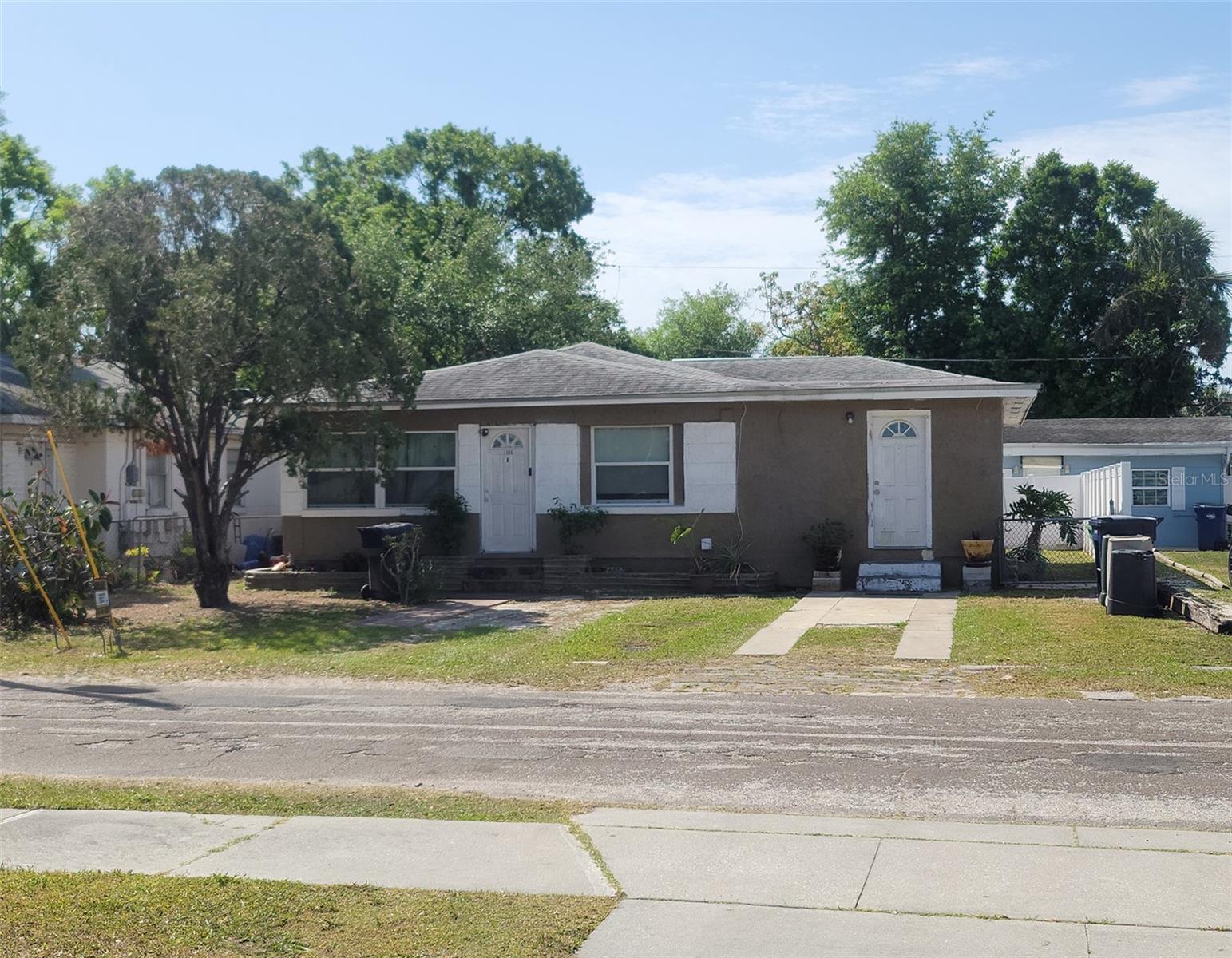 $30,000 Price Improvement! Looking to invest in real estate? This "shotgun-style" duplex presents an exceptional opportunity. While it may require some cosmetic upgrades, its potential is boundless. Both units, totaling 4 bedrooms 3 baths is perfect for investors looking for a steady income stream. The tenant in one of the units has been residing there for an impressive 7 years, ensuring consistent rental income. Unit A, a 1/1 is currently rented for $925/month, and Unit B, a 3/2, is currently rented for $1800/month. Tenants pay for electricity, the owner pays an average of $110 for water for both units. There is a shared laundry room with washer/dryer. This has been updated with the following: new roof installed in 2025, new windows in 2021, AC for Unit A - 2016, Unit B - 2024, hot water heater for Unit A - 2023, Unit B - 2022. Whether you're a seasoned investor or a first-time buyer, this duplex promises steady rental income and long-term growth potential. Value: Priced competitively, this property offers excellent value in today's market. Investment Opportunity: Don't miss out on this chance to capitalize on the potential of this duplex. Schedule a viewing today and unlock the possibilities!