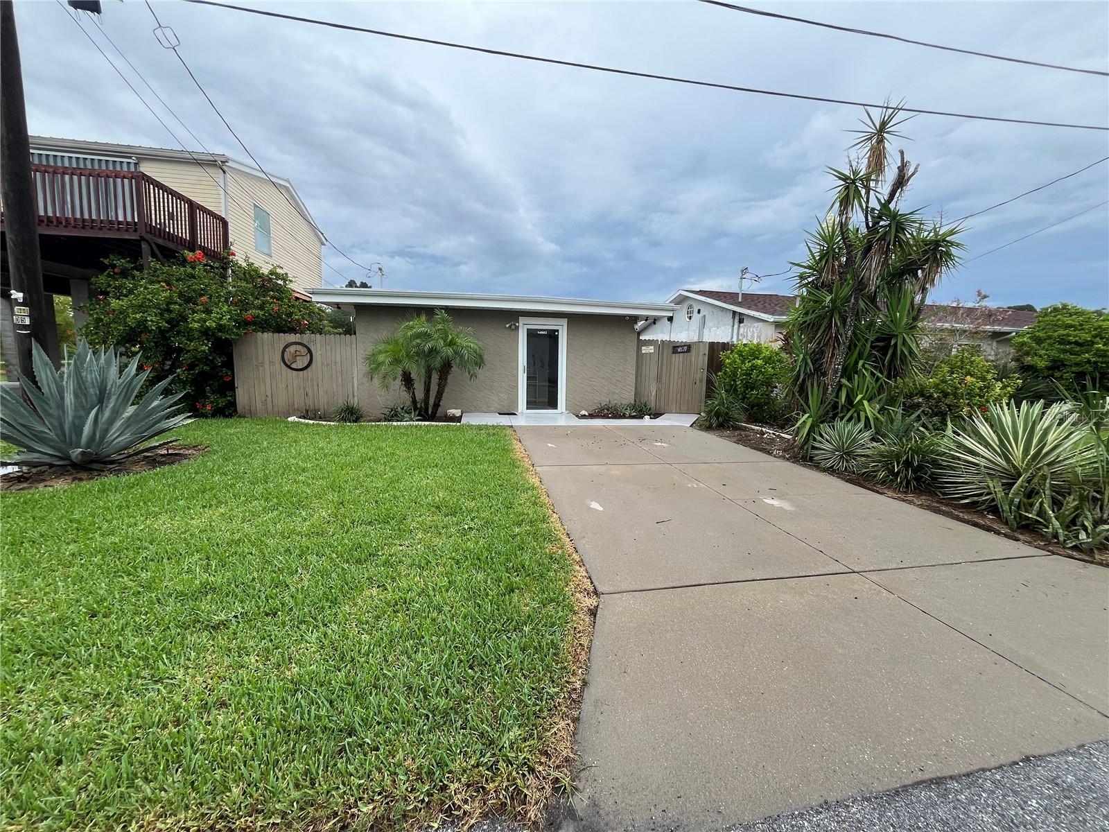 ATTENTION RENTERS: Check out this DIRECT GULF ACCESS COZY WATERFRONT home! Located in Cape Coral. Features 2 Bedroom, 1 Bathroom home with a BOAT DOCK, seawall, large gated backyard that has a beautiful patio for easy living. FULLY FENCED BACKYARD. All appliances are included. NO CARPETING throughout and all flooring vinyl plank tiles. Located a short distance from schools, churches, shopping, medical facilities, entertainment, Hudson Beach, parks, and more. PETS: one small dog allowed only; no cats. The home is furnished with 2 queen beds, living room furniture, breakfast bar stools, outdoor dining, and patio furniture. FURNISHING CAN BE REMOVED if the renter does not them. COMMUNITY BOAT RAMP NEARBY for launching. UTILITIES: Tenants responsible for Electricity, Water/Sewer, Trash, and cable, lawn maintenance. WATER IS CHARGED SEPARATELY AT $150 per month and will stay in the name of the landlord. 12 MONTHS LEASE REQUIRED. QUALIFICATIONS: TENANTS MUST HAVE A CREDIT SCORE OF 620 OR HIGHER, MAKE A GROSS MONTHLY INCOME OF 2.5X THE MONTHLY RENT AMOUNT. ALL BACKGROUND CHECKS WILL BE CONDUCTED INCLUDING PREVIOUS TENANT HISTORY, AND INCOME VERIFICATION.