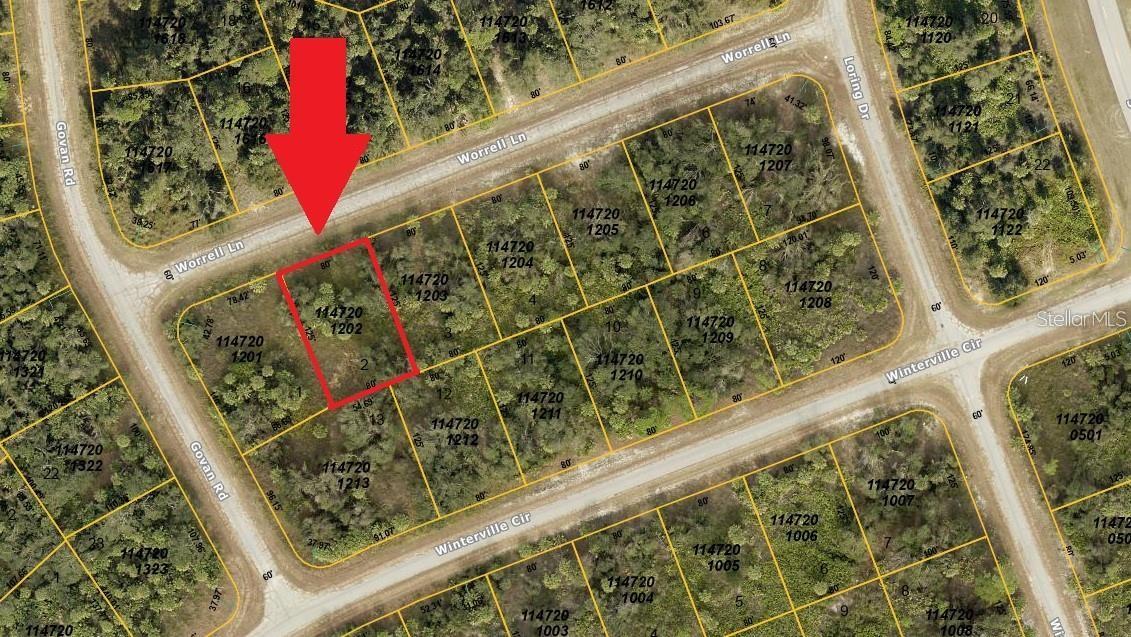 Survey Available ! Prime Residential Lot in North Port! Seize the opportunity to own this 10,000 sq. ft. residential vacant lot located in the rapidly expanding City of
North Port. Zoned R1 - Residential Low, this property offers an ideal setting for building a custom home in a peaceful neighborhood. With easy
access to shopping centers, dining options, schools, and recreational facilities, this lot provides the perfect blend of tranquility and accessibility.
Whether you're planning to construct your dream home or looking for a valuable investment in a growing community, this property presents
endless possibilities. Don’t miss out on this exceptional opportunity—contact us today for more information!