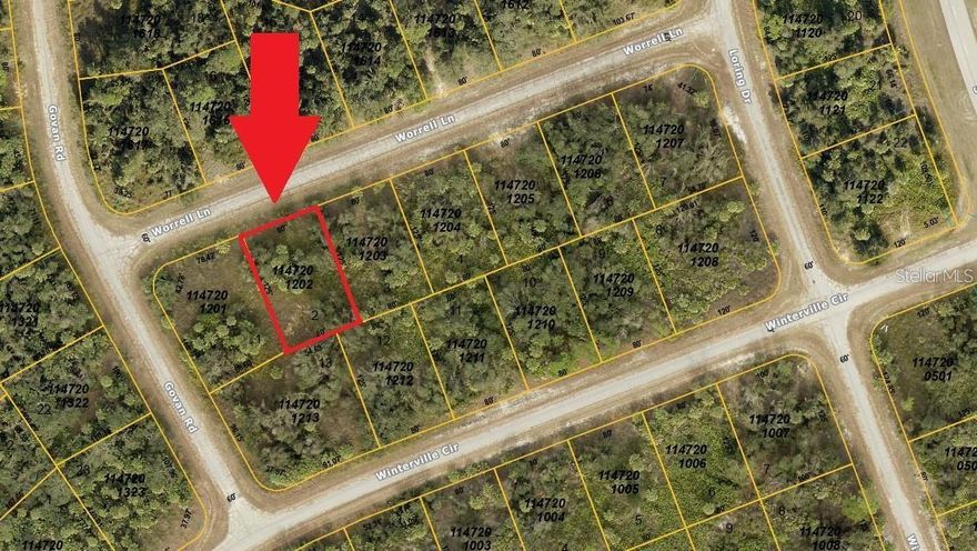 Survey Available ! Prime Residential Lot in North Port! Seize the opportunity to own this 10,000 sq. ft. residential vacant lot located in the rapidly expanding City of
 North Port. Zoned R1 - Residential Low, this property offers an ideal setting for building a custom home in a peaceful neighborhood. With easy
 access to shopping centers, dining options, schools, and recreational facilities, this lot provides the perfect blend of tranquility and accessibility.
 Whether you're planning to construct your dream home or looking for a valuable investment in a growing community, this property presents
 endless possibilities. Don’t miss out on this exceptional opportunity—contact us today for more information!
