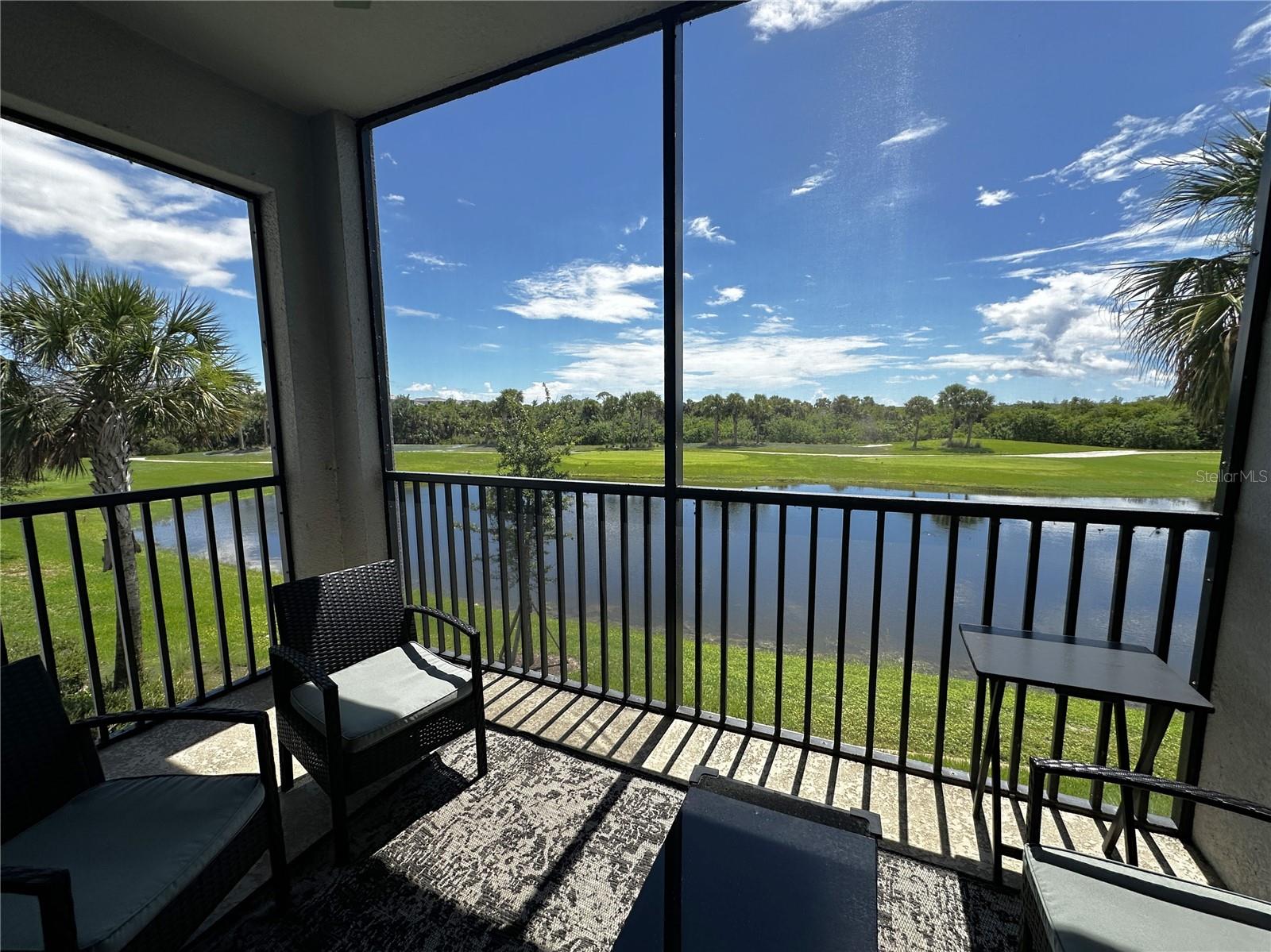 Seasonal Furnished Rental with Golf Membership Transfer Available!! You'll love this amazing 2 bedroom, 2 bath luxury condo located in Heritage Landing Golf and Country Club! This stunning "Birkdale" floorplan offers a gorgeous, open concept floorplan and tons of amazing upgrades including white shaker cabinets, ornamental white granite, stainless steel appliances, crown molding, tile on diagonal, and much more! You'll love sipping your coffee on your screened in lanai while enjoying the peaceful, picturesque views of the golf course, lake, and preserve. This gorgeous condo also offers elevator access, a separate storage unit, and deeded covered parking. Community Features Guard Gated Entry, Stunning Championship 18-Hole Golf Course, 4 Community Satellite Pools, Resort Style Community Pool with Lap Lanes, 6 Har Tru Tennis Courts, 6 Pickleball Courts, 2 Bocce Courts, State of the Art Fitness Center, Separate Aerobics Room, Full-Service Spa & Pool Café/Tiki Hut offering Full Menu/Bar & Poolside Service! Just minutes to Downtown Punta Gorda and Punta Gorda Airport. ACT FAST!! These units go quickly!!!
