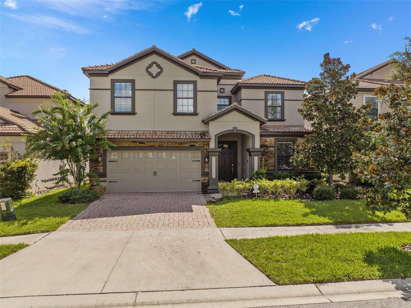 Step into a one-of-a-kind adventure in this fully customized 8-bedroom, 5-bathroom home located in the sought-after Champions Gate Resort. Designed to captivate guests of all ages, this property has an immersive experience with standout features like a custom-built Bowser’s Castle movie theater and creative bunk beds with built-in slides.
Each bedroom is uniquely styled with vibrant character-inspired designs. The home includes 6 king beds, 3 twin beds, and 1 full bed, comfortably accommodating up to 16 guests.
An oversized game room provides hours of entertainment with Xbox consoles, air hockey, and foosball. Outside, enjoy a private pool and spa—for relaxing after days of adventure.
Champions Gate Resort has premium amenities including a clubhouse, resort-style pool, lazy river, fitness center, and more—all just minutes from Central Florida’s top attractions.
This turnkey property presents a rare opportunity in a high-demand location with exceptional design and entertainment features throughout.