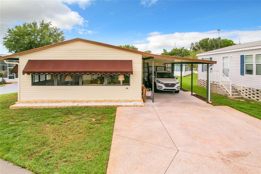 PRICE IMPROVEMENT! Welcome to your perfect home for retirement at Twin Fountains, a wonderful 55+ community in the serene Lake Wales area. This well maintained and inviting 2 bed, 2 bath manufactured home is the perfect retreat for a relaxed and enjoyable lifestyle.
Step inside and be amazed by the spaciousness this home offers. With 2 additional large Florida rooms, you'll have plenty of room to entertain guests, indulge in hobbies, or simply bask in the glorious Florida sunshine. The home comes fully furnished, saving you the hassle of moving and allowing you to start enjoying your new place immediately.
The kitchen is wonderful, including updated backsplash, vinyl plank flooring and elegant quartz countertops. It's also offering a breakfast bar and plenty of cupboard and storage space. The updated vinyl plank flooring was also installed in both bathrooms. Both bedrooms are very spacious and offer walk in closets. There is plenty of room throughout the home and in the large workshop. You'll love the convenience of the open living space and additional Florida rooms, creating a warm and inviting atmosphere that's perfect for spending quality time with family and friends.
Twin Fountains offers several amenities for your lifestyle. For a remarkably affordable HOA fee of just $180 a month, you'll have water, sewer, lawn maintenance, internet, and cable services all included. Plus, indulge in the community's fantastic amenities, which include a clubhouse, heated pool, shuffleboard, activities and storage upon availability – ensuring there's always something fun to do and someone to share it with. Twin Fountains is very centrally located between the Tampa and Orlando area. The park is only a short ride away from restaurants, shopping and medical and located within an hour from Disney and about 1,5 hours from the Atlantic and Gulf coast. 
Come and experience the joy of living in this charming manufactured home within 55+ Twin Fountains community. Embrace the serenity of Lake Wales and start your new chapter right here, either as a year around resident or seasonal to avoid the snow for the winter months. Don't miss your chance to make this your forever home; schedule a viewing today!