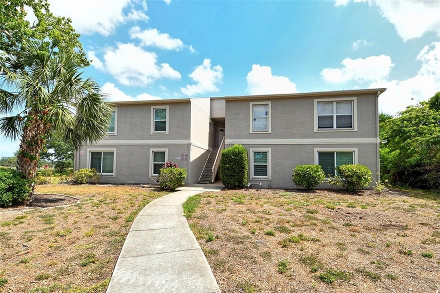 $20,000 PRICE REDUCTION ON THIS NEWLY RENOVATED ground floor 2-bedroom, 2-bathroom condominium with beautiful golf course views, well-located for the utmost of privacy at the end of the serene and well-maintained Hideaway community, just minutes to Downtown Sarasota. Welcome to this smartly updated move-in-ready residence which offers the perfect blend of modern comfort, efficient design, and a picturesque setting with direct views of the lush newly redesigned Bobby Jones Golf Course from your screened-in patio—ideal for morning coffee or evening relaxation. Step inside to discover a freshly renovated interior including brand-new luxury vinyl wide plank flooring, updated kitchen and baths with new cabinetry and stone counters, designer ceiling fans with lights, and new impact windows. The floor plan is both functional and inviting, with a spacious living area, separate dining room, and an open feel that makes entertaining a breeze. The primary suite is generously sized and offers a tranquil golf course view, a large closet, and an updated ensuite bath with stone-topped vanity. The guest bedroom is perfect for visitors or a home office, with access to an updated and well-appointed second full bath. Additional highlights include a brand-new full-size washer and dryer in-unit, new water heater, abundant closet space and plenty of natural light throughout. This unit also comes with two prime parking spaces located just steps from the front door. The Hideaway offers a great lifestyle with lush landscaping, mature oak trees, two community pools, and scenic walking trails. The low-maintenance condo fee includes exterior maintenance as well as water, sewer, trash, pest control, and pool service—providing true ease of ownership. With no CDD fees, no age restrictions, and flexible leasing policies, this community is ideal for full-time living, a seasonal getaway, or a smart investment opportunity. Perfectly situated close to Downtown Sarasota, the Legacy Trail, SRQ Airport, I-75 and some of Florida’s most celebrated Gulf Coast beaches, this gem combines location and low-cost living in one of Sarasota’s most convenient communities.