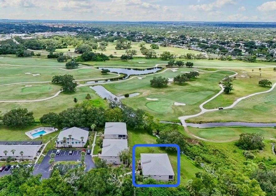 $20,000 PRICE REDUCTION ON THIS NEWLY RENOVATED ground floor 2-bedroom, 2-bathroom condominium with beautiful golf course views, well-located for the utmost of privacy at the end of the serene and well-maintained Hideaway community, just minutes to Downtown Sarasota. Welcome to this smartly updated move-in-ready residence which offers the perfect blend of modern comfort, efficient design, and a picturesque setting with direct views of the lush newly redesigned Bobby Jones Golf Course from your screened-in patio—ideal for morning coffee or evening relaxation. Step inside to discover a freshly renovated interior including brand-new luxury vinyl wide plank flooring, updated kitchen and baths with new cabinetry and stone counters, designer ceiling fans with lights, and new impact windows. The floor plan is both functional and inviting, with a spacious living area, separate dining room, and an open feel that makes entertaining a breeze. The primary suite is generously sized and offers a tranquil golf course view, a large closet, and an updated ensuite bath with stone-topped vanity. The guest bedroom is perfect for visitors or a home office, with access to an updated and well-appointed second full bath. Additional highlights include a brand-new full-size washer and dryer in-unit, new water heater, abundant closet space and plenty of natural light throughout. This unit also comes with two prime parking spaces located just steps from the front door. The Hideaway offers a great lifestyle with lush landscaping, mature oak trees, two community pools, and scenic walking trails. The low-maintenance condo fee includes exterior maintenance as well as water, sewer, trash, pest control, and pool service—providing true ease of ownership. With no CDD fees, no age restrictions, and flexible leasing policies, this community is ideal for full-time living, a seasonal getaway, or a smart investment opportunity. Perfectly situated close to Downtown Sarasota, the Legacy Trail, SRQ Airport, I-75 and some of Florida’s most celebrated Gulf Coast beaches, this gem combines location and low-cost living in one of Sarasota’s most convenient communities.