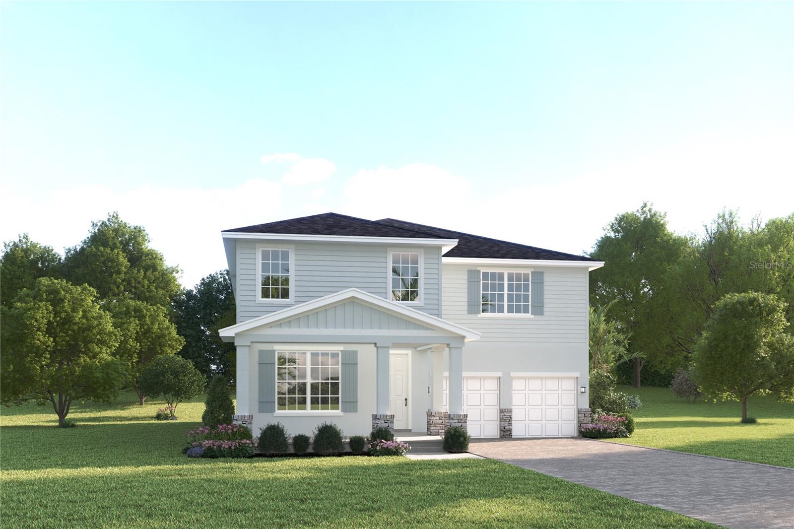 Pre-Construction. To be built. Welcome home to Parkview Preserve! New homes conveniently located just off SR-429. You’ll have easy access to the downtown, and weekend errands are made easy with Kelly Park Crossing and Publix just two miles away. Choose your floorplan, & designer features. Private homesites with nature-views available. At Parkview Preserve everything you want is right in your community with a pool, cabana, playground, and walking trails. The Winterset single-family home makes good living great. A porch and two-car garage welcome you inside, where your study sits off the foyer. Pass your formal dining room and go through your butler’s pantry to the gourmet kitchen. A large island looks onto your family room with its extra high ceiling and lanai, where you’ll enjoy making memories with loved ones. The second level, with three beds and two baths, overlooks your first floor. Finish this open space and add a versatile loft. In your owner’s suite, dual walk-in closets and a double vanity bath take luxury to a new level. All Ryan Homes now include WIFI-enabled garage opener and Ecobee thermostat. **Closing cost assistance is available with use of Builder’s affiliated lender**. DISCLAIMER: Prices, financing, promotion, and offers subject to change without notice. Offer valid on new sales only. See Community Sales and Marketing Representative for details. Promotions cannot be combined with any other offer. All uploaded photos are stock photos of this floor plan. Actual home may differ from photos.