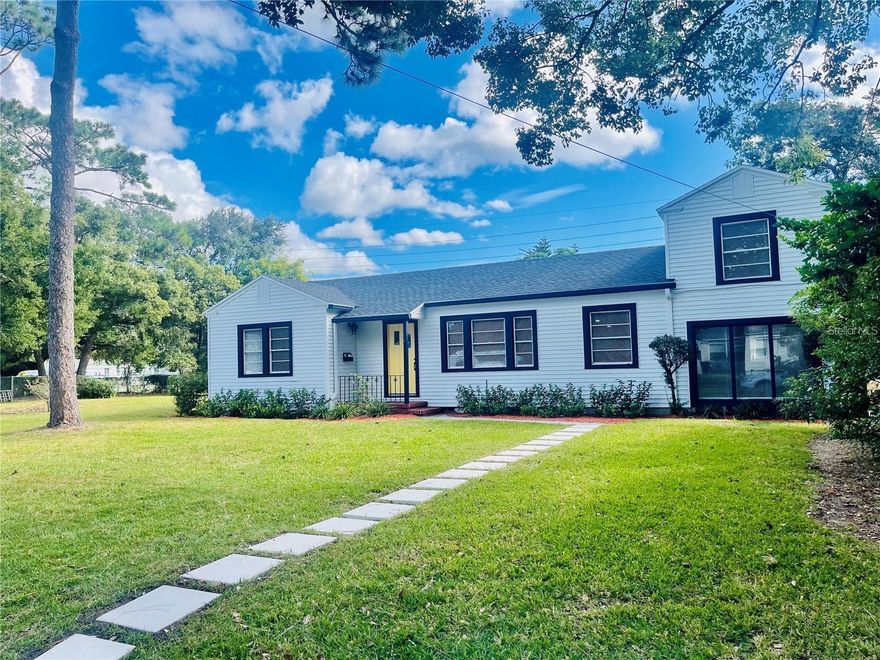 Fully renovated 4 bedroom, 3 bath home located in desirable Colonialtown. Situated on a corner lot just minutes from Winter Park, Baldwin Park, Downtown Orlando, the Milk District, and the Hourglass District. Renovated in 2022, this home features a newer roof, AC, kitchen, appliances, washer and dryer, updated bathrooms, new flooring, and updated plumbing throughout, along with a water heater. The open floor plan offers abundant natural light and a seamless flow for everyday living and entertaining. Enjoy outdoor living with a spacious porch and a large backyard with room for a pool. The detached garage provides flexibility and features epoxy flooring, ideal for a workshop, storage, or additional use. This property also presents a strong investment opportunity, having been previously leased for $3,200/month. Move-in ready and thoughtfully updated, this home offers both comfort and income potential in one of Orlando’s most sought-after areas.