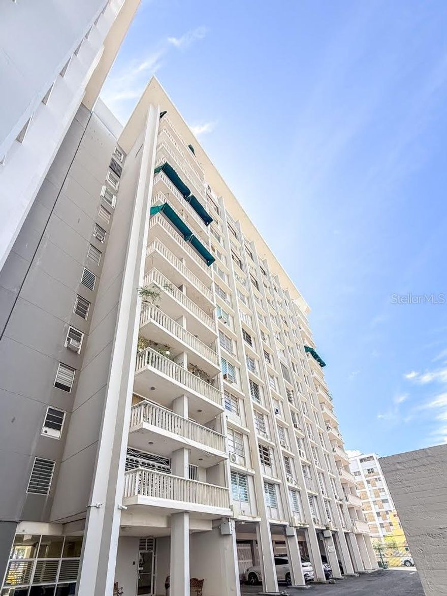 STUNNING CORNER APARTMENT -Live in a Prime Location at Miramar Towers, San Juan. This spacious and beautifully maintained corner apartment offers comfort, convenience and breathtaking views. 
Features: Bright and Spacious layout
Two (2) Bedroom convertible to three (3), Two (2) Full Bathrooms, Corner Unit with Excellent Natural Light, Fully Equipped kitchen, Balcony with Spectacular Views.  Condo offers Security, Reception Area and playground area.  One (1) assigned parking space.  Prime location in Miramar, close to restaurants, entertainment, and main highways.