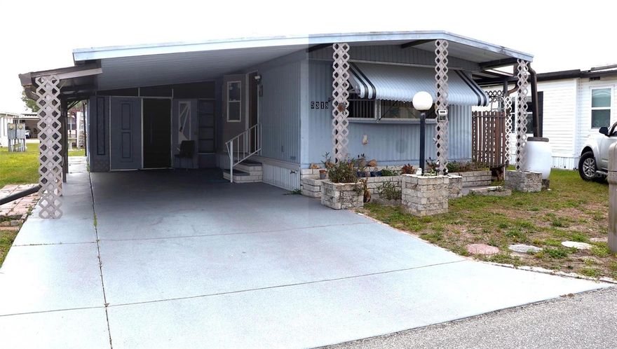 Welcome to 5318 Astrid Drive, located in the desirable Oaks Royal 55+ community in Zephyrhills, FL. This well-maintained 2-bedroom home offers comfortable, easy Florida living with a functional layout and inviting living spaces. The home features fresh interior paint, a newer roof (2024), and a newer AC system, providing peace of mind for years to come. The bright eat-in kitchen offers plenty of space for everyday living and flows seamlessly into the main living area, creating an open and welcoming feel. Durable laminate flooring runs through the main areas, while both bedrooms provide comfortable space and privacy, with the primary suite positioned toward the rear of the home. Just off the carport, you’ll find a spacious enclosed Florida room—perfect for a second living area, home office, or your own "man cave." An attached utility and laundry area provides additional storage and convenience. Oaks Royal offers an active and friendly lifestyle with a low annual HOA fee and amenities including a clubhouse, pool, shuffleboard courts, and regular community events. Conveniently located near shopping, dining, and medical facilities, this home is perfectly situated for both relaxation and accessibility. Seller is open to considering owner financing options. Schedule your private showing today and come experience the best of 55+ Florida living!