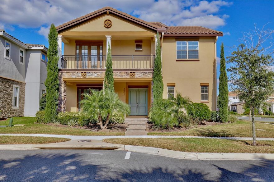 Nestled in the much sought after Eagle Creek, which is celebrated for its luxurious amenities and serene ambiance, our highlighted 5 bedroom 4 bath property stands out as a testament to refined living. This residence seamlessly combines style with functionality. Its expansive open-concept design caters to both grand entertainment and cherished family moments. A distinctive feature is its adaptable ground floor suite, perfect for guests or multi-generational living. Thoughtfully placed windows ensure the home is awash with natural light, while the spacious kitchen beckons culinary enthusiasts. Beyond the residence, the community offers a myriad of top-tier amenities. Positioned near esteemed schools and Lake Nona's attractions, this property is more than just a home; it's a lifestyle statement. Experience unparalleled living and explore this exquisite property today. This property is also listed for sale, MLS U8217708. All applicants are required a credit check, minimum credit score required is 650. Household income must be 3x or greater than monthly rent. Renters insurance is required