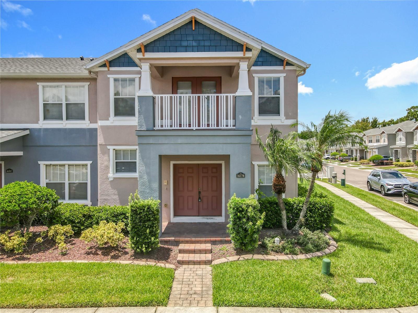 Welcome to your dream townhome in the desirable Timber Pointe community. This move-in ready home has been updated with fresh interior paint and new vinyl flooring. As an end unit, it offers extra privacy and natural light.The home features 4 bedrooms, including two primary bedrooms - one on the first floor and another on the second floor, providing flexibility for your living arrangements. There are also 3.5 bathrooms throughout the home, ensuring plenty of space for everyone.Enjoy secure parking and additional storage space with an attached 2 car garage. The fully fenced private paved courtyard is perfect for outdoor entertaining or simply enjoying a quiet moment in the fresh air.Inside you'll find an open and bright floor plan with a formal dining/living room combo that's perfect for hosting gatherings or family dinners. The gourmet kitchen is sure to inspire your inner chef with its abundance of 42" wood cabinets, Corian counters, stainless steel appliances, breakfast bar where you can enjoy casual meals or morning coffee.The Timber Pointe community offers its own pool and recreation area while Timber Springs Community features basketball courts, tennis courts & parks. Conveniently located near Downtown Orlando, SR 50, 528, 417 & 408 toll roads makes commuting a breeze! Plus you're just minutes away from Waterford Lakes Town Center shopping district as well as UCF & Valencia campuses!This is a fantastic opportunity to own a beautiful townhome that's ready for you to make it your own!