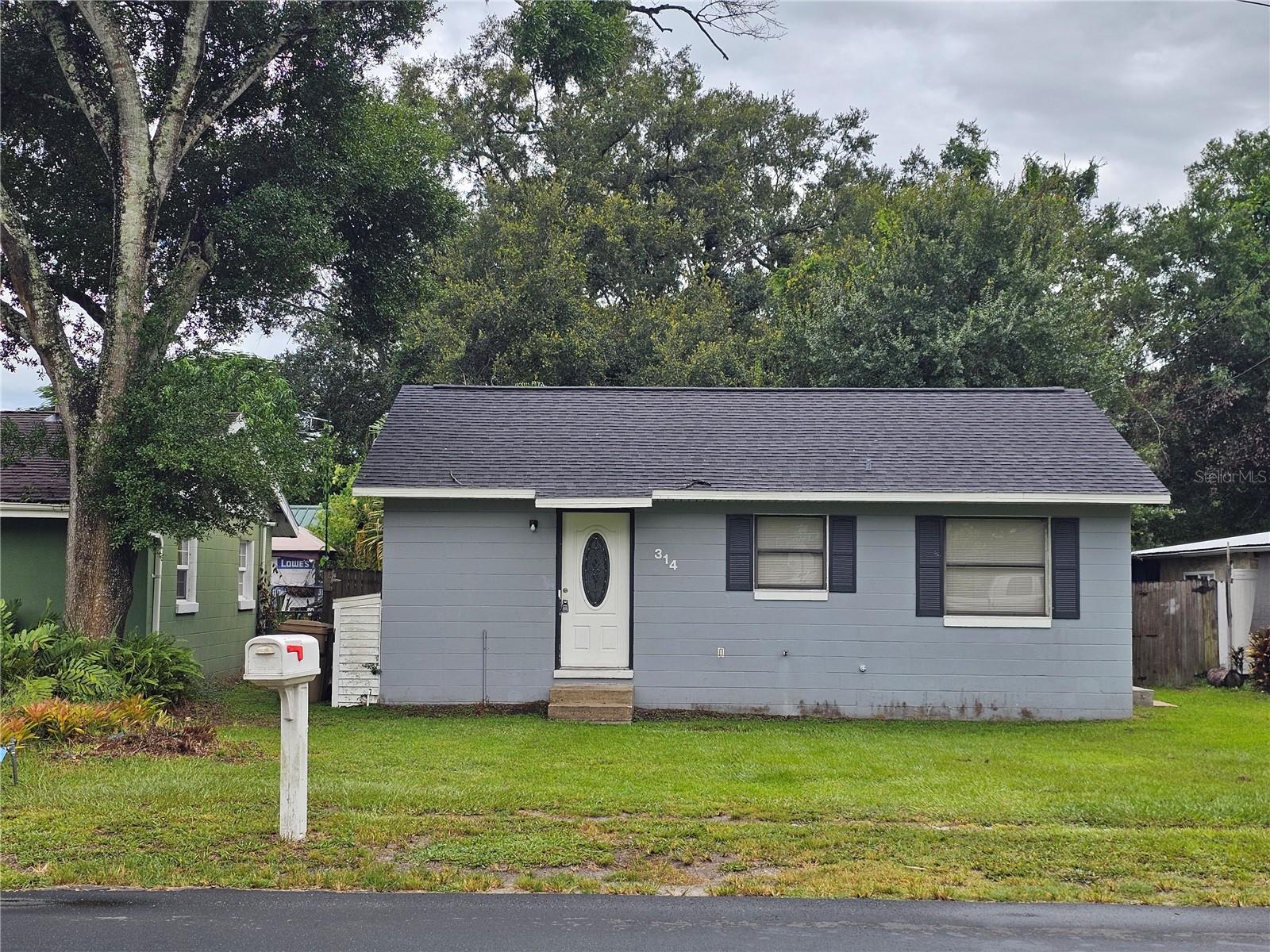 Welcome home to this charming 2 bedroom, 2 bathroom, with 768 Square feet of living space, built in 1957. Great home for first time homeowner or investor. Freshly painted interior. Exterior of the home is concrete block. Split plan with the master bedroom suite with the master bathroom on one side for privacy and one bedroom and a bathroom on the other side of the home. The eat-in-kitchen sits in the heart of the home which creates a warm and social atmosphere. You can find plenty of cabinet space for your kitchen essentials, with all major appliances including washer and dryer. A/C and roof replaced in 2017. Hot water heater replaced in 2025. Huge fenced yard great for relaxing and entertaining family and friends. Come and make it your own. No HOA. Walking distance to nearby shopping, medical centers, and restaurants as well as easy access to major highways 417 / Turnpike / i-4 / Osceola Pkwy / 192 /OBT close to airport, Disney and attractions. Don't miss it. Will Not Last!
