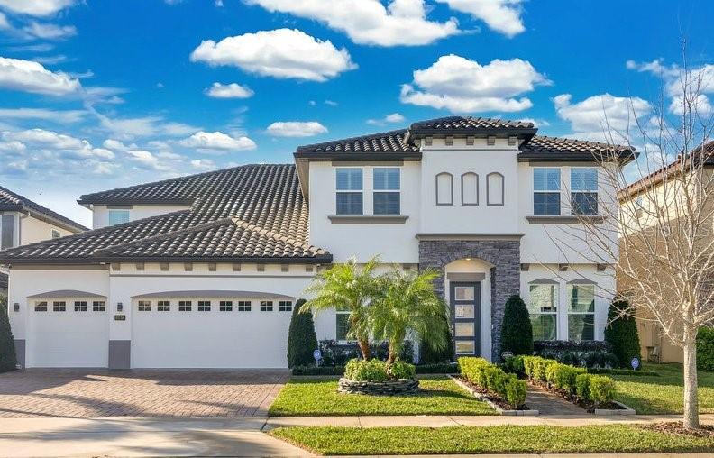 Multiple offers - highest and best offers due by noon on Tuesday, March 18th. CUSTOM ELEGANCE / Estates at Parkside /Dr Phillips. Absolutely one of the most beautiful Estates in this highly desirable gated community. Exceptional floor plan with a range of spaces inside and out overlooking a Private Conservation Area. Pool and Covered Lanai setting is an Oasis with an amazing Summer Kitchen and fully fenced yard. Expect to be impressed as you enter this 7 bedroom, 6 full bathrooms and 1 half bath leading to the pool and Lanai. The Huge Owners Suite located on the first floor has a California Custom Closet Design, Dressing Room and an additional Large Walk-in Closet. Relax in your Luxurious Spa Setting with Walk-in Shower and Elegant Soaking Tub. There is a second Owner Suite with its own separate bathroom and walk-in closet located on the second floor (perfect for extended family or guests). The owners have spared no expense in customizing this Beautiful Gem! Detailed Wood Beam Ceilings throughout this magnificent home. Designer Lighting and Fixtures add an additional touch of Class and Sophistication. This home offers a True Chef's Dream Kitchen with Waterfall Island, Quartz Countertops, State of the Art Stainless Steel Appliances and Butler Pantry. Two Laundry rooms are conveniently located on the First and Second floors. There is an additional first floor En Suite with its own private bath off the kitchen which is currently used as an office/den. The 3 car garage has a stunning finish floor, Remote Controlled Storage Shelving and Super Energy Efficient Full House Solar System Charged by 3 Built-in Battery Stations (Owned not Leased!) Ready to Entertain? Walk up the Contemporary Wood Staircase with Steel Handrails to your very own Home Theater equipped with a projector, wet bar and refrigerator. 5 nice size bedrooms and 4 full bathrooms on the second floor gives everyone their own retreat. Additional Designer touches include Upgraded Wood-Grain Flooring throughout, Custom Shutters on all windows, Central Vacuum System and Professionally Monitored Camera Security System. This
walkable and friendly neighborhood also includes a community pool, playground and dog park. Enjoy the Heart and Soul of The Dr. Phillips Area with easy access to Sand Lake's Restaurant Row, Trader Joes, Publix, Whole Foods and Arnold Palmer's Bay Hill Golf and Country Club!