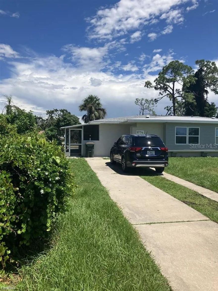 Please, welcome to a neat 2 bedrooms 1 bathroom home in North Port! It's a left wing of the duplex located close to HWY 41 and all the restaurants ,shopping and entertainment centers. Laundry in unit. Good size lanai, ceramic floor throughout, lots of natural light. Please, call for showing. Will not last long.