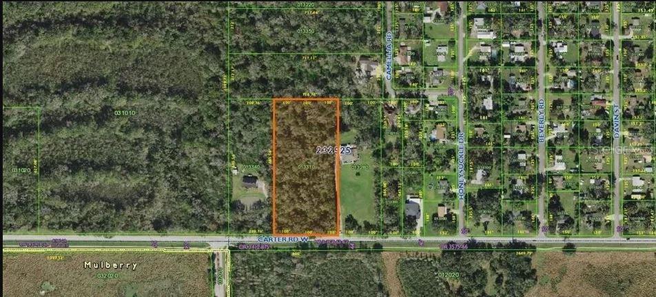 4 plus acres in South Lakeland, Build your dream home. Drive by and take a look.