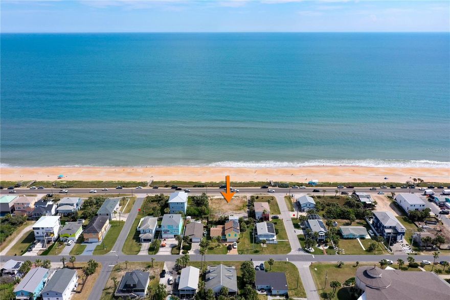 Location, location, location! Don’t miss the opportunity to own one of the only prime oceanfront commercial parcels in Flagler Beach! Featuring 100 feet of frontage on iconic A1A and the Atlantic Ocean, this extra-deep property is one of the last of its kind in the downtown Flagler Beach area. Ideally situated across from the beach and just a short walk to the famous Flagler Beach Municipal Pier and the new hotel, this incredible site is the perfect spot for your restaurant, bed and breakfast, boutique hotel, or retail location. Highly desirable Tourist Commercial (TC) zoning designation allows for short-term lodging, dining establishments, gift shops, entertainment facilities, resort condominiums and more. At 100 feet wide and nearly 120 feet deep, this lot not only offers double the frontage of a standard lot, it is 20% to 50% deeper than many of the properties in the downtown Flagler Beach vicinity. Build up to 3 stories high and capture mesmerizing, unobstructed views of the ocean and the shimmering sands of the beach. This site is located just a half-mile north of SR-100, which is the closest connecting road to the mainland. The proximity to SR-100 and many restaurants, shops and tourist points of interest in downtown Flagler Beach create a flow of steady traffic from the south, in  addition to the many potential customers traveling to and from St. Augustine and The Hammock, which are located just north. This is the opportunity you’ve dreamed of- don’t miss it!